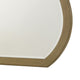 Heon Dresser Mirror | Natural Brown Wood | Subtle Rounded Shape | 38’’ BM337948