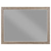 Keno Dresser Mirror | Sturdy Barley Brown Wood Frame | 33’’ BM337949