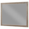 Keno Dresser Mirror | Sturdy Barley Brown Wood Frame | 33’’ BM337949