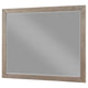 Keno Dresser Mirror | Sturdy Barley Brown Wood Frame | 33’’ BM337949