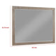 Keno Dresser Mirror | Sturdy Barley Brown Wood Frame | 33’’ BM337949