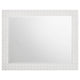 Ivon Dresser Mirror | White High Gloss Finish | Rectangular 37’’ BM337950