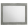 Ivon Dresser Mirror | Gray High Gloss Finish | Rectangular 37’’ BM337951
