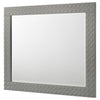 Ivon Dresser Mirror | Gray High Gloss Finish | Rectangular 37’’ BM337951