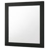Caer Dresser Mirror | Rectangular Classic Black Asian Hardwood 35’’ BM337956