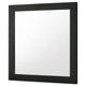 Caer Dresser Mirror | Rectangular Classic Black Asian Hardwood 35’’ BM337956