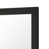 Caer Dresser Mirror | Rectangular Classic Black Asian Hardwood 35’’ BM337956