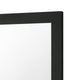 Caer Dresser Mirror | Rectangular Classic Black Asian Hardwood 35’’ BM337956