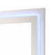 Sok LED Dresser Mirror | White High Gloss Finish | Rectangular 37"