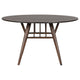 Eve 5pc Dining Table & 4 Chair Set | Spindle Back | Walnut Brown BM337965