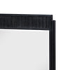 Jack Dresser Mirror Black Wood Molded Frame Design Square 36’’ BM338035