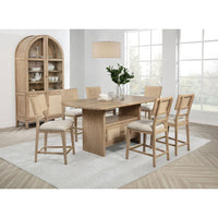Beige Brown Oak, Beige, Brass