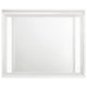 Mory LED Dresser Mirror Touch Lighting White Wood Frame 36’’ BM338046