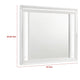 Mory LED Dresser Mirror Touch Lighting White Wood Frame 36’’ BM338046