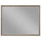Lyni Dresser Mirror Washed Oak Gray Wood Frame Rectangular 40’’ BM338047