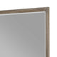 Lyni Dresser Mirror, Washed Oak Gray Wood Frame, Rectangular 40"