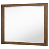 Reon Dresser Mirror Ash Brown Wood Frame Vertical Fluting 38’’ BM338050