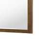 Reon Dresser Mirror Ash Brown Wood Frame Vertical Fluting 38’’ BM338050