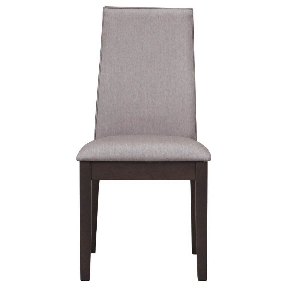 Zor 7pc Dining Set | 60-77’’ Extendable Table | 6 Chairs | Taupe Gray BM338112