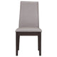 Zor 7pc Dining Set | 60-77’’ Extendable Table | 6 Chairs | Taupe Gray BM338112