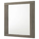 Fene Rectangular Dresser Mirror | Flat Glass | 38’’ Gray Oak Melamine BM338139