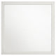 Dex Rectangular Dresser Mirror | Non-Beveled Glass | White Melamine