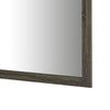 Reay Rectangular Dresser Mirror | Flat Glass Design | Oak Brown Wood BM338146