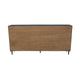 Cara Sideboard Buffet Cabinet | 4 Glass Pane Doors | 83’’ Espresso Brown BM338157