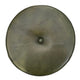 Gevy Counter Height Stool | Round Green Leather Seat with Black Iron Base