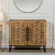 Osin Accent Buffet Cabinet | Woven Door Front | 41" Natural Brown