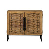 Osin Accent Buffet Cabinet | Woven Door Front | 41" Natural Brown