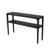 Geni Sofa Console Table | 48’’ Top w Shelf | Parsons Style Java Gray BM338177