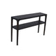 Geni Sofa Console Table | 48’’ Top w Shelf | Parsons Style Java Gray BM338177