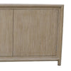 Zery Sideboard Cabinet w 3 Doors in Brushed White Pine Wood | 83’’ BM338183