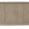 Zery Sideboard Cabinet w 3 Doors in Brushed White Pine Wood | 83’’ BM338183