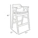 Zsy Barstool Chair | Curved Back | Black Birch Wood and Faux Leather