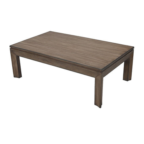 Moa Coffee Table | 54" Rectangular Top | Antique Natural Brown