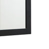 Cid Exie Mirror | Black Frame | 41’’ High Gloss Finish | Gold Accents BM338222