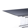 Cid Invo Dining Table | Black Oak Veneer | Acrylic & Steel Base | 94’’ BM338238
