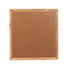 Noe Malia Mirror | 40’’ Rectangular Rubberwood Frame | Natural Brown BM338245