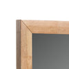 Noe Malia Mirror | 40’’ Rectangular Rubberwood Frame | Natural Brown BM338245