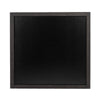 Cid Exie Mirror | 39’’ Matte Brown Veneer Frame | Silver Accents BM338249