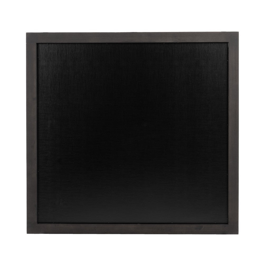 Cid Exie Mirror | 39’’ Matte Brown Veneer Frame | Silver Accents BM338249