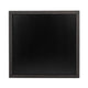 Cid Exie Mirror | 39’’ Matte Brown Veneer Frame | Silver Accents BM338249
