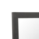 Cid Exie Mirror | 39’’ Matte Brown Veneer Frame | Silver Accents BM338249