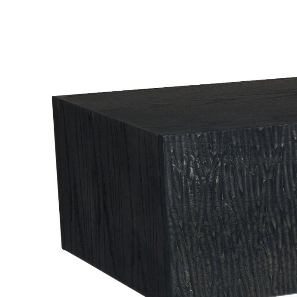 Cid Jim TV Stand Media Entertainment Center | 4 Drawer | Black | Gold | 82’’ BM338253