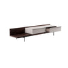Cid Inish TV Stand Entertainment Center | 2 Drawers | Beige | Brown | 94"