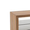 Jonae TV Stand Media Center | 118" Walnut Brown | 2 Shelves | 4 Drawers