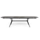 Cid Julie Dining Table | 79-118" Extendable Black Ash Ceramic Top