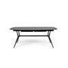 Cid Julie Dining Table | 79-118" Extendable Black Ash Ceramic Top